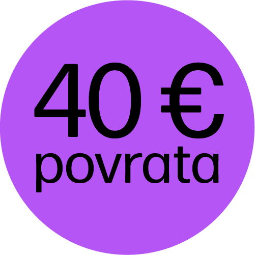 10 € povrata